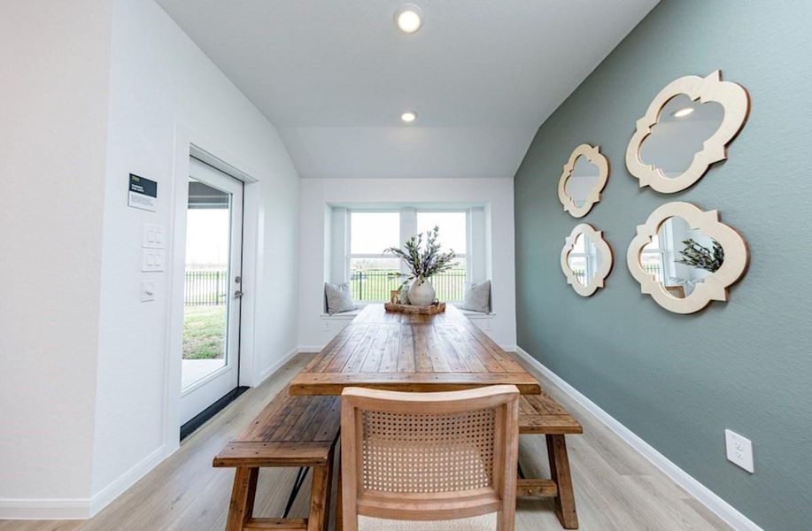 Furnished interior view inside a new home in Laurel Landing: Landmark Collection, Alvin (Image 6).