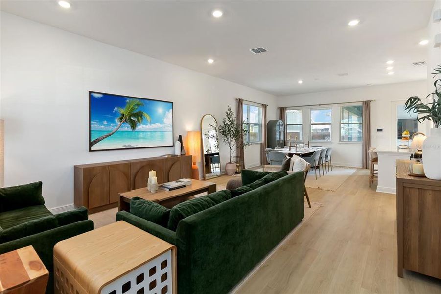 Furnished interior view inside a new home in Weslyn Park at Sunbridge (Craft Homes), St. Cloud (Image 13).