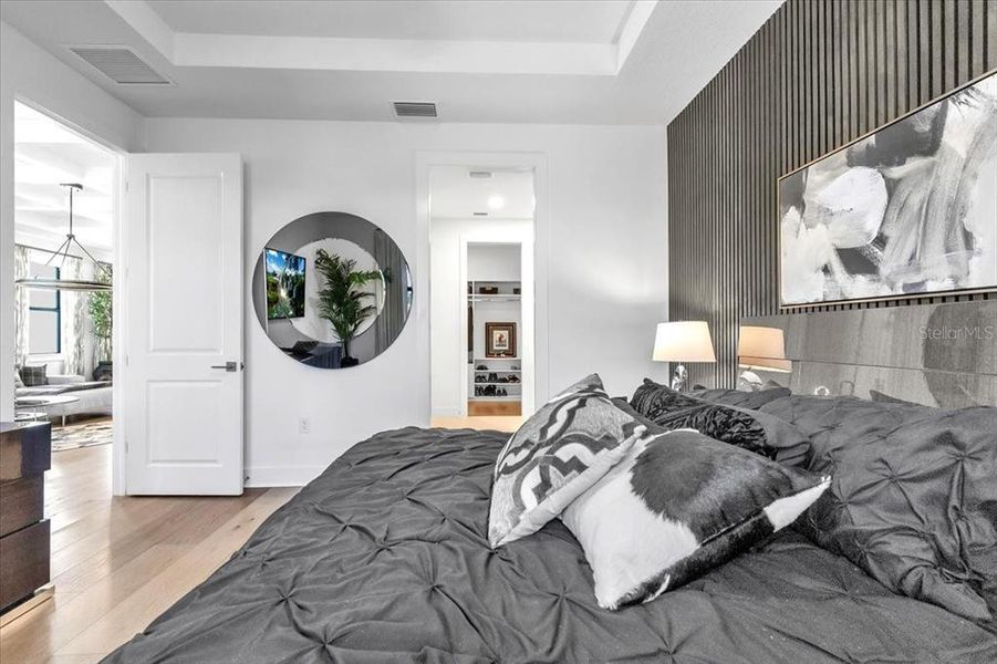 Furnished interior view inside a new home in , Venice (Image 42).