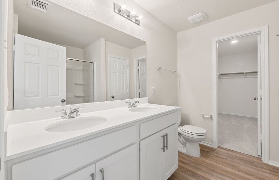 Furnished interior view inside a new home in Sonterra, Jarrell (Image 8).
