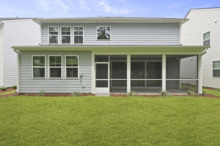 Exterior details and patio area of a home in Stono Village, Hollywood (Image 3).