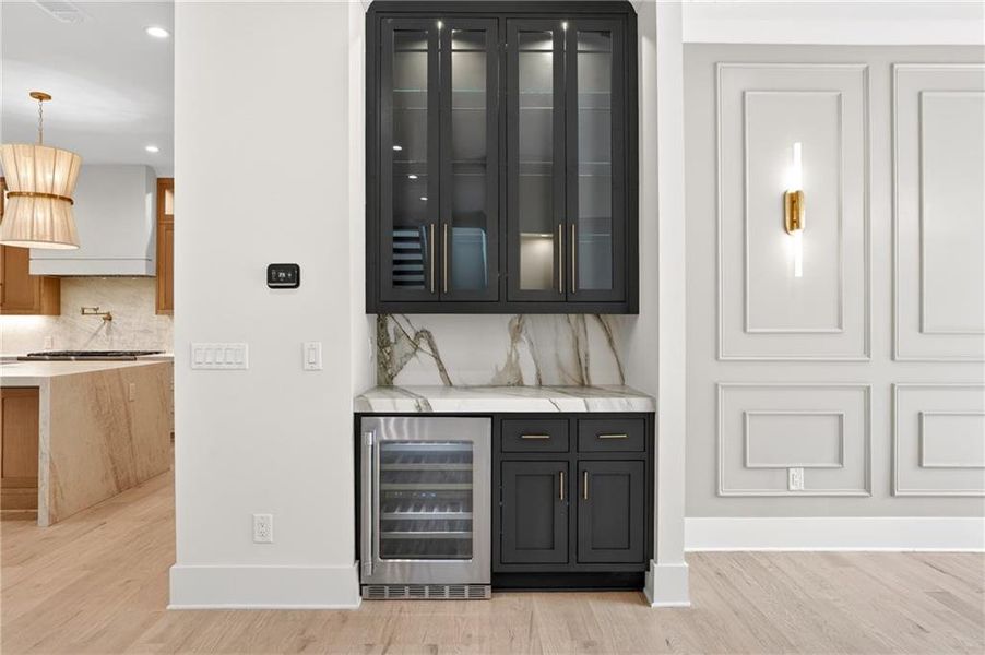 Furnished interior view inside a new home in , Alpharetta (Image 30).