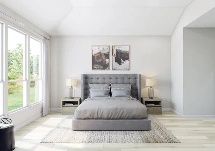 Furnished interior view inside a new home in Evergrove, Richmond (Image 9).
