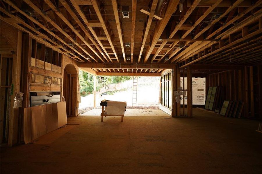 In-progress construction of a new home in Blue Heron Walk, Atlanta, GA (Image 16).