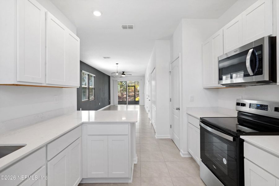 Furnished interior view inside a new home in , St. Augustine (Image 7).