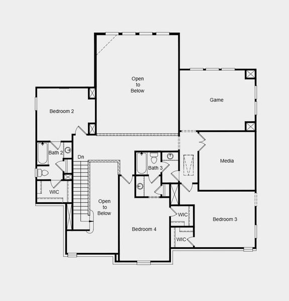 Additional Highlights include: 5th bedroom with 4th bathroom, extended primary suite, bench at owner's entry, mud-set shower at primary bath, covered outdoor living, 8' doors on second floor, 42" door at entry, 6 panel fiberglass door and interior fireplace.