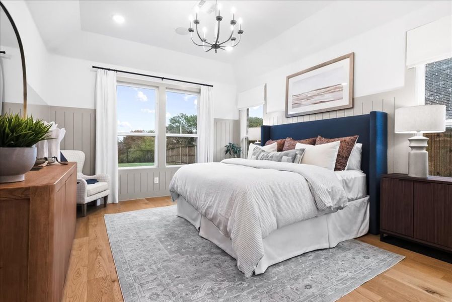 Furnished interior view inside a new home in Sutton Fields, Celina (Image 10).