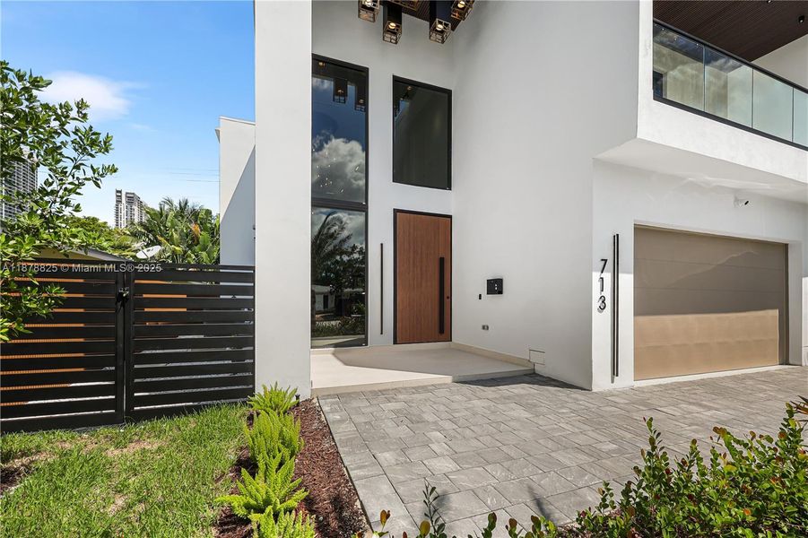 Front exterior of a new home in , Fort Lauderdale, FL, highlighting curb appeal (Image 23).