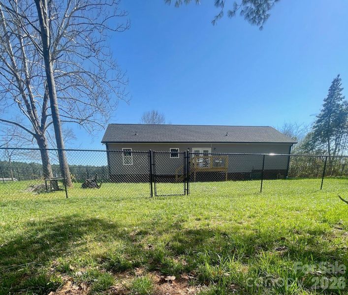 Exterior details and patio area of a home in , Lawndale (Image 3). Exterior details and patio area of a home in , Lawndale (Image 3).