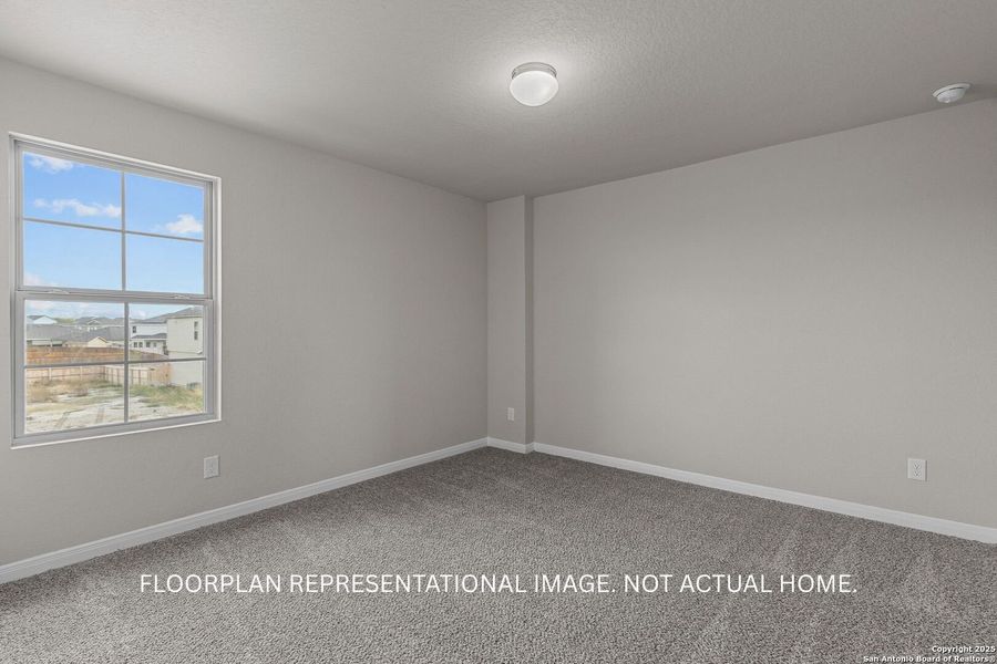 Spacious, unfurnished interior of a new home in Paloma Park, Converse (Image 6).