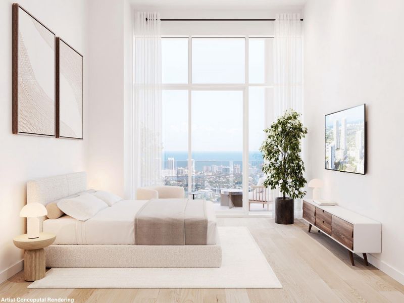 Furnished interior view inside a new home in , Fort Lauderdale (Image 6).