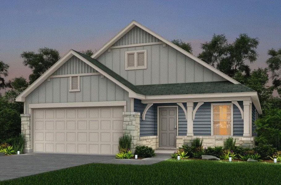 Pulte Homes, Hewitt elevation 27, rendering