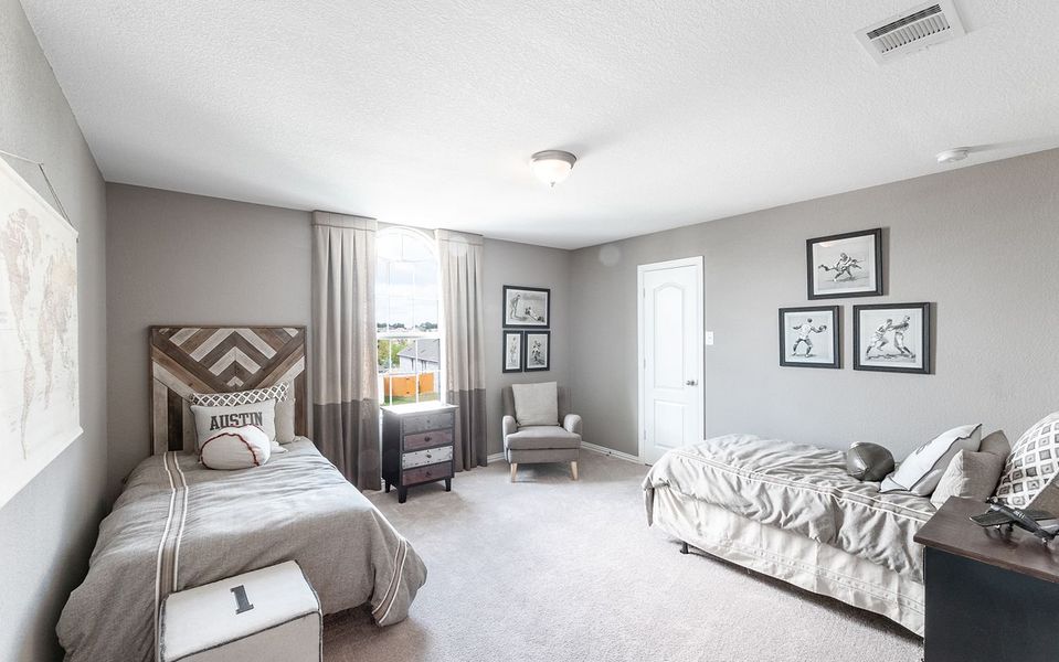 Representative furnished interior of a home built from the Snowmass by CastleRock Communities in Sanctuary, Salado (Image 17).
