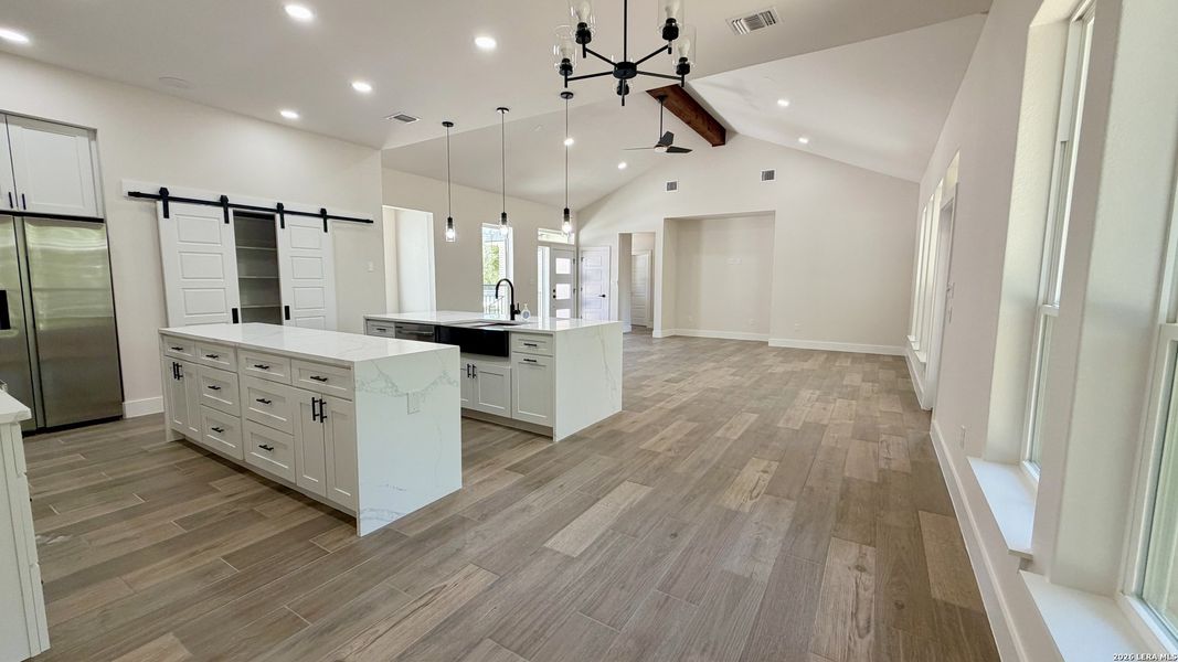 Furnished interior view inside a new home in , Bulverde (Image 17).