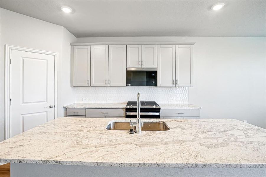 Furnished interior view inside a new home in Lakehaven - Premier Series, Farmersville (Image 14). Furnished interior view inside a new home in Lakehaven - Premier Series, Farmersville (Image 14).