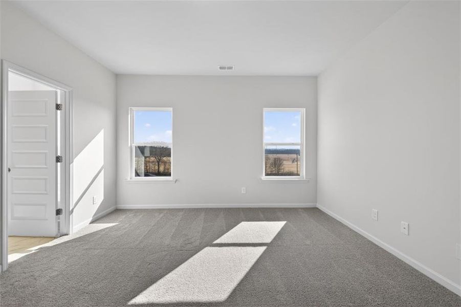 Spacious, unfurnished interior of a new home in Townes At The Stiles, Cartersville (Image 17).