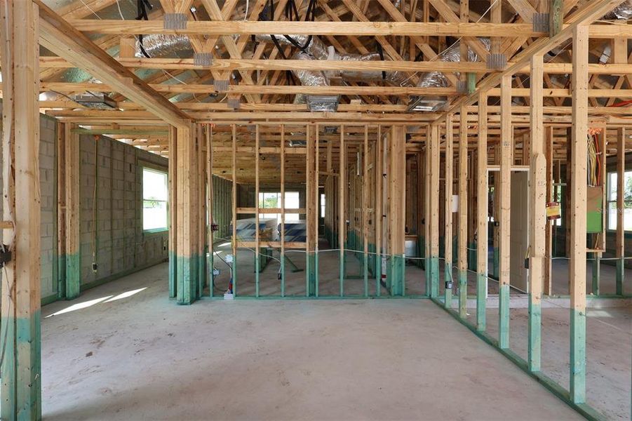 In-progress construction of a new home in Bay Lake Farms, St. Cloud, FL (Image 15).