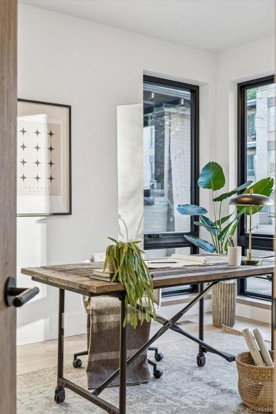 Furnished interior view inside a new home in , Denver (Image 14).