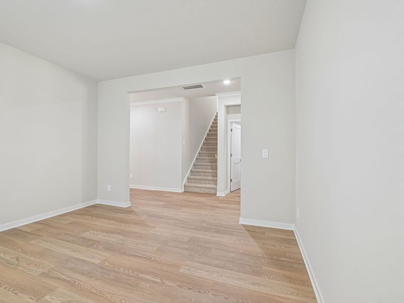 Spacious, unfurnished interior of a new home in Marshburn Landing - Signature Series, Wendell (Image 16). Spacious, unfurnished interior of a new home in Marshburn Landing - Signature Series, Wendell (Image 16).