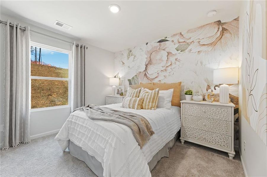 Furnished interior view inside a new home in Ashley Falls, Douglasville (Image 15). Furnished interior view inside a new home in Ashley Falls, Douglasville (Image 15).