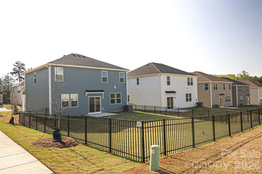 Exterior details and patio area of a home in , Denver (Image 4).