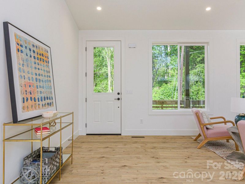 Furnished interior view inside a new home in , Asheville (Image 18).