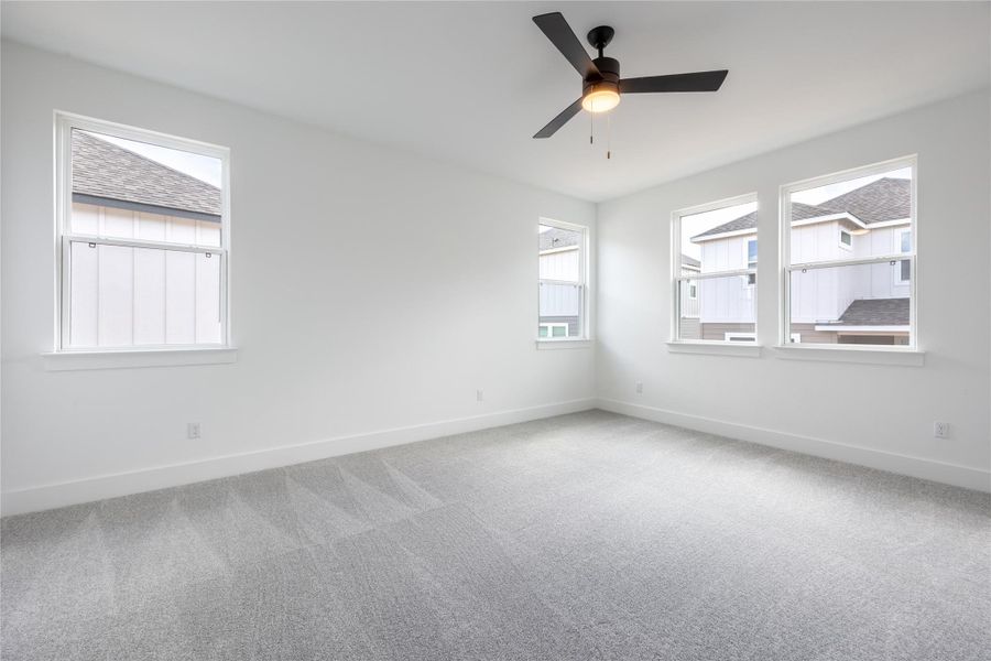 Spacious, unfurnished interior of a new home in Ryegrass Collection – Freedom at Anthem, Kyle (Image 23).