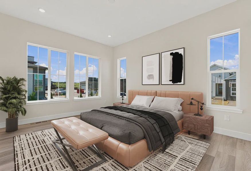 Homesite 50 Primary Bedroom - Virtually Staged - 16 of 19 Homesite 50 Primary Bedroom - Virtually Staged - 16 of 19