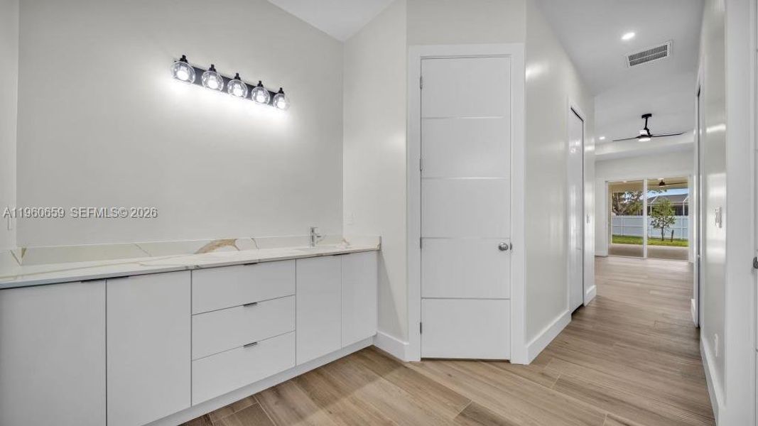 Furnished interior view inside a new home in , Cape Coral (Image 19). Furnished interior view inside a new home in , Cape Coral (Image 19).