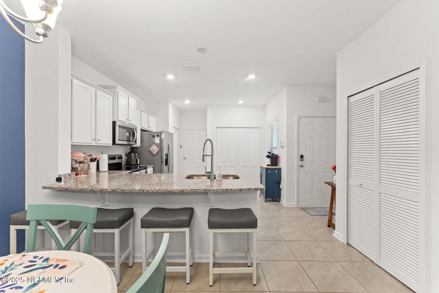 Furnished interior view inside a new home in , St. Augustine (Image 11).