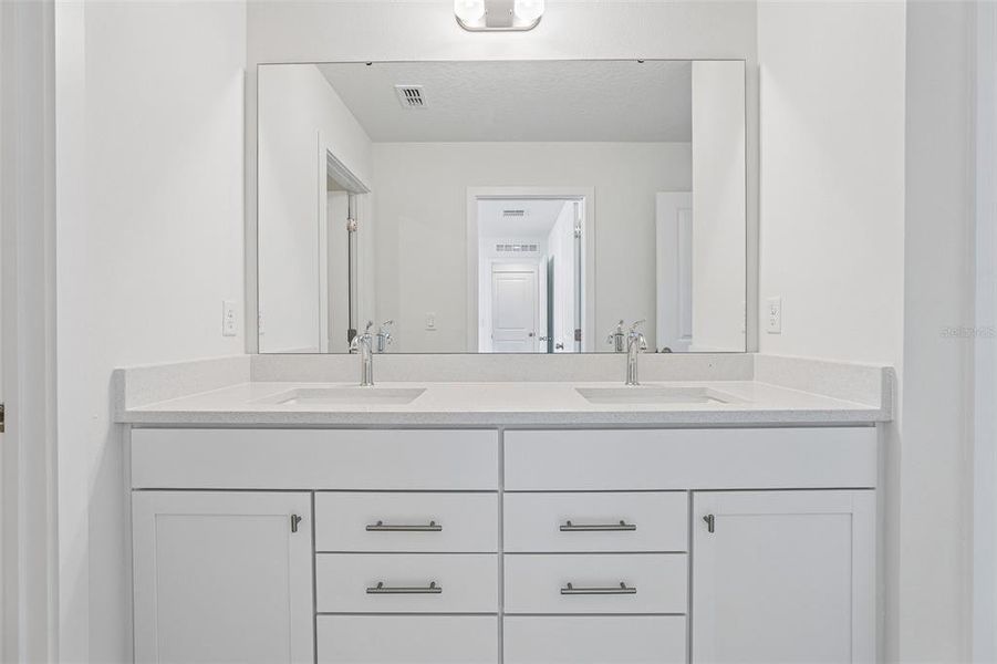 Close-up of interior finishes inside a home in Cyrene at Harmony, St. Cloud (Image 17). Close-up of interior finishes inside a home in Cyrene at Harmony, St. Cloud (Image 17).