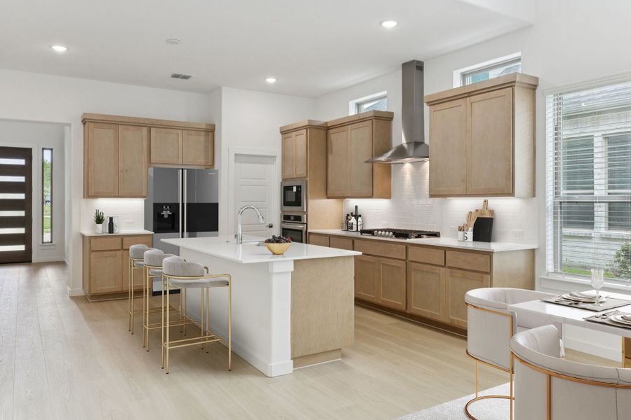 Kitchen in the Monet II home plan by Trophy Signature Homes – REPRESENTATIVE PHOTO Kitchen in the Monet II home plan by Trophy Signature Homes – REPRESENTATIVE PHOTO