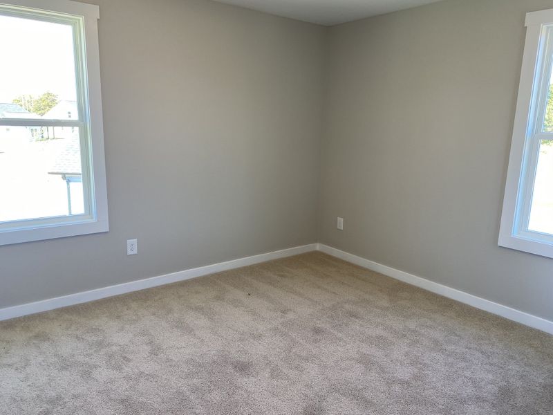 Representative unfurnished interior of a home built from the Tyler II by Foundation Home Builders LLC in Pinnix Loop, Burlington (Image 13).
