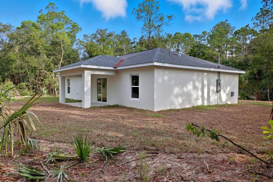 Exterior details and patio area of a home in , Crystal River (Image 1). Exterior details and patio area of a home in , Crystal River (Image 1).