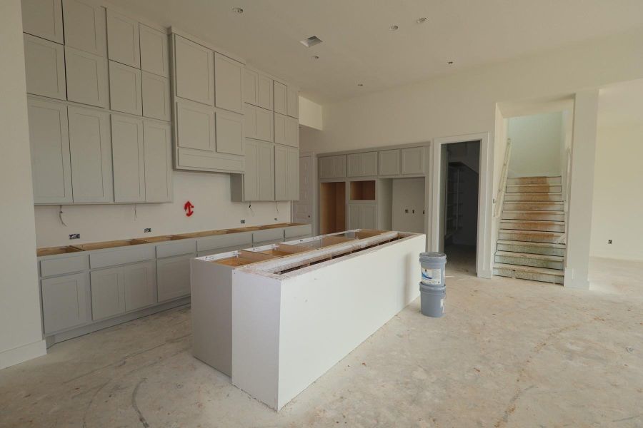 In-progress construction of a new home in Clopton Farms, Montgomery, TX (Image 4).