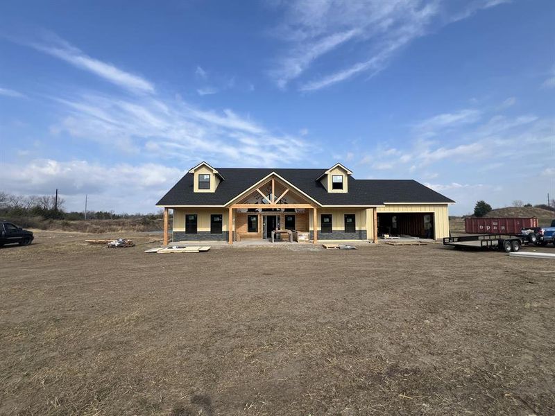 In-progress construction of a new home in , Quinlan, TX (Image 1). In-progress construction of a new home in , Quinlan, TX (Image 1).