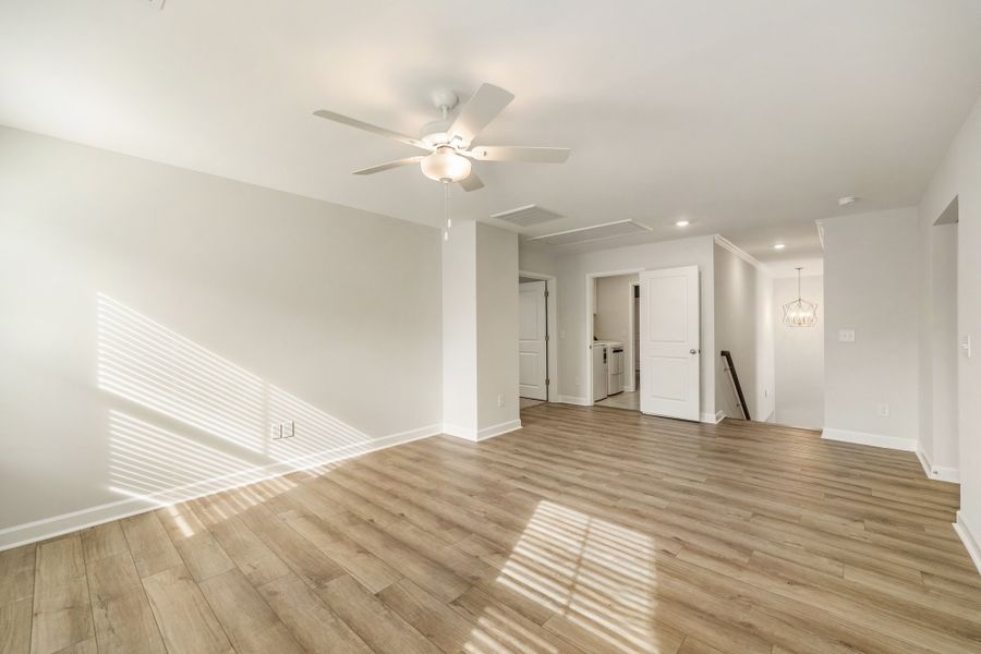 Spacious, unfurnished interior of a new home in Parris Meadows, Chesnee (Image 33). Spacious, unfurnished interior of a new home in Parris Meadows, Chesnee (Image 33).