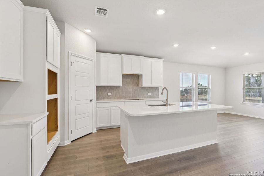 Furnished interior view inside a new home in Legendary Trails - Classic Series, Cibolo (Image 13).