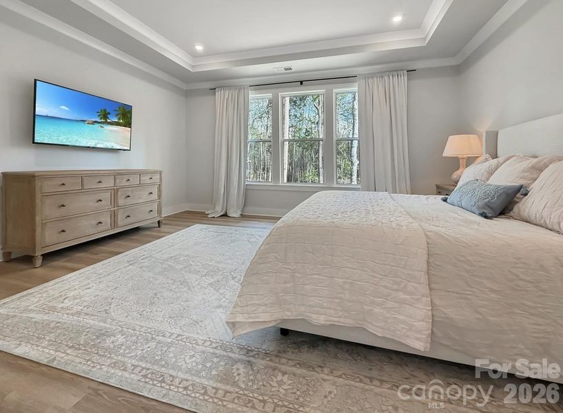 Furnished interior view inside a new home in Brownstone Ridge, Mooresville (Image 8).