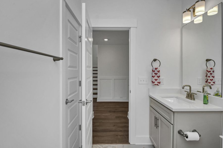 Furnished interior view inside a new home in Clubside Reserve at Summerlake, Lexington (Image 9).