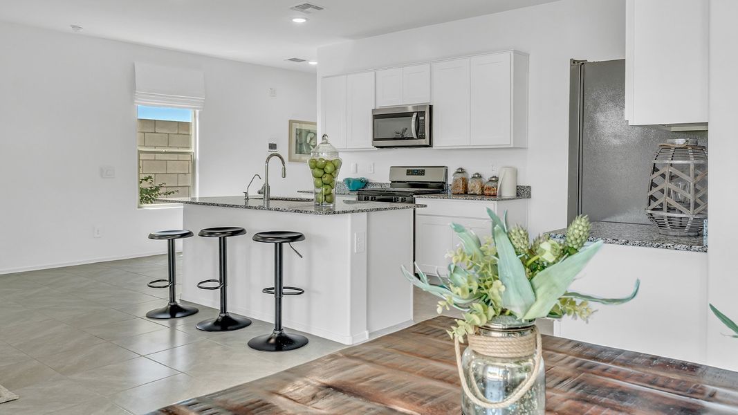 Furnished interior view inside a new home in Blackhawk, Tucson (Image 13).