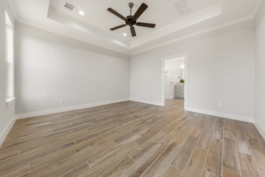 Representative unfurnished interior of a home built from the The Maggie by Reece Homes in Harvest Meadows, Bryan (Image 25).