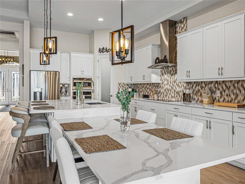 Furnished interior view inside a new home in Mirada, San Antonio (Image 63). Furnished interior view inside a new home in Mirada, San Antonio (Image 63).
