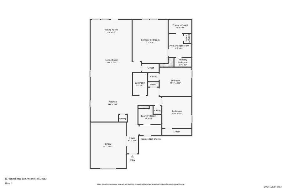 2D floor plan layout of this home in Nopal Valley, San Antonio, TX (Image 4). 2D floor plan layout of this home in Nopal Valley, San Antonio, TX (Image 4).