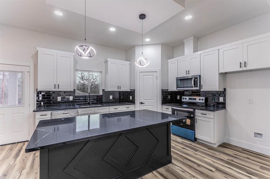 Furnished interior view inside a new home in , Malakoff (Image 15).