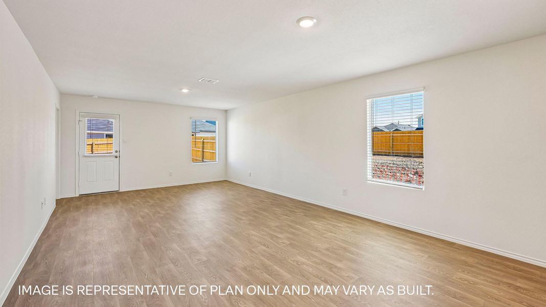 Spacious, unfurnished interior of a new home in Prairie Lakes, Buda (Image 14).
