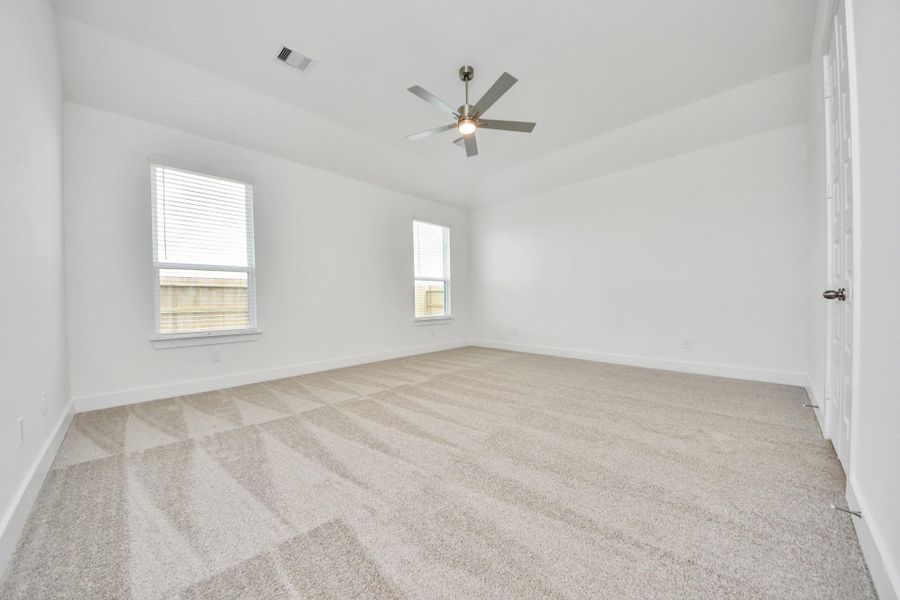 Virtually Staged - Primary Bedroom.