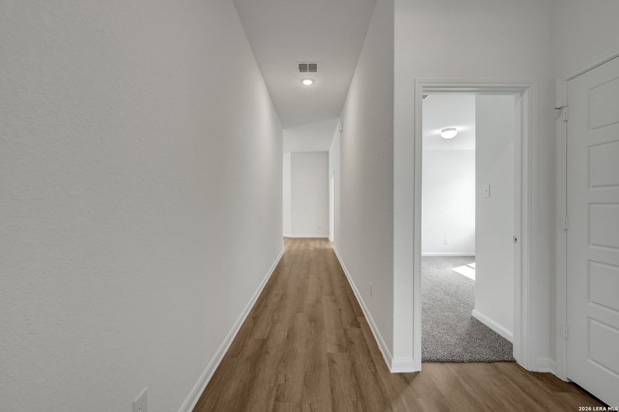 Spacious, unfurnished interior of a new home in Meadows at Clear Springs, New Braunfels (Image 44). Spacious, unfurnished interior of a new home in Meadows at Clear Springs, New Braunfels (Image 44).