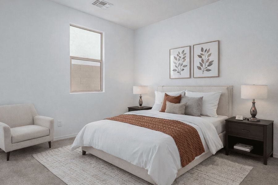 Furnished interior view inside a new home in The Ridge at Sienna Hills, Buckeye (Image 16).