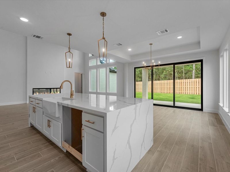 Furnished interior view inside a new home in COLTON®, Todd Mission (Image 7).